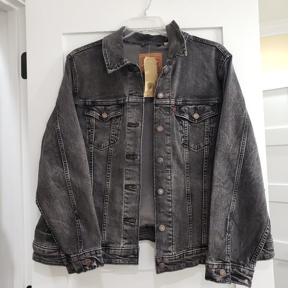 Levi's Jackets & Blazers - NEW BLACK LEVI'S DENIM JACKET PLUS SIZE 3X